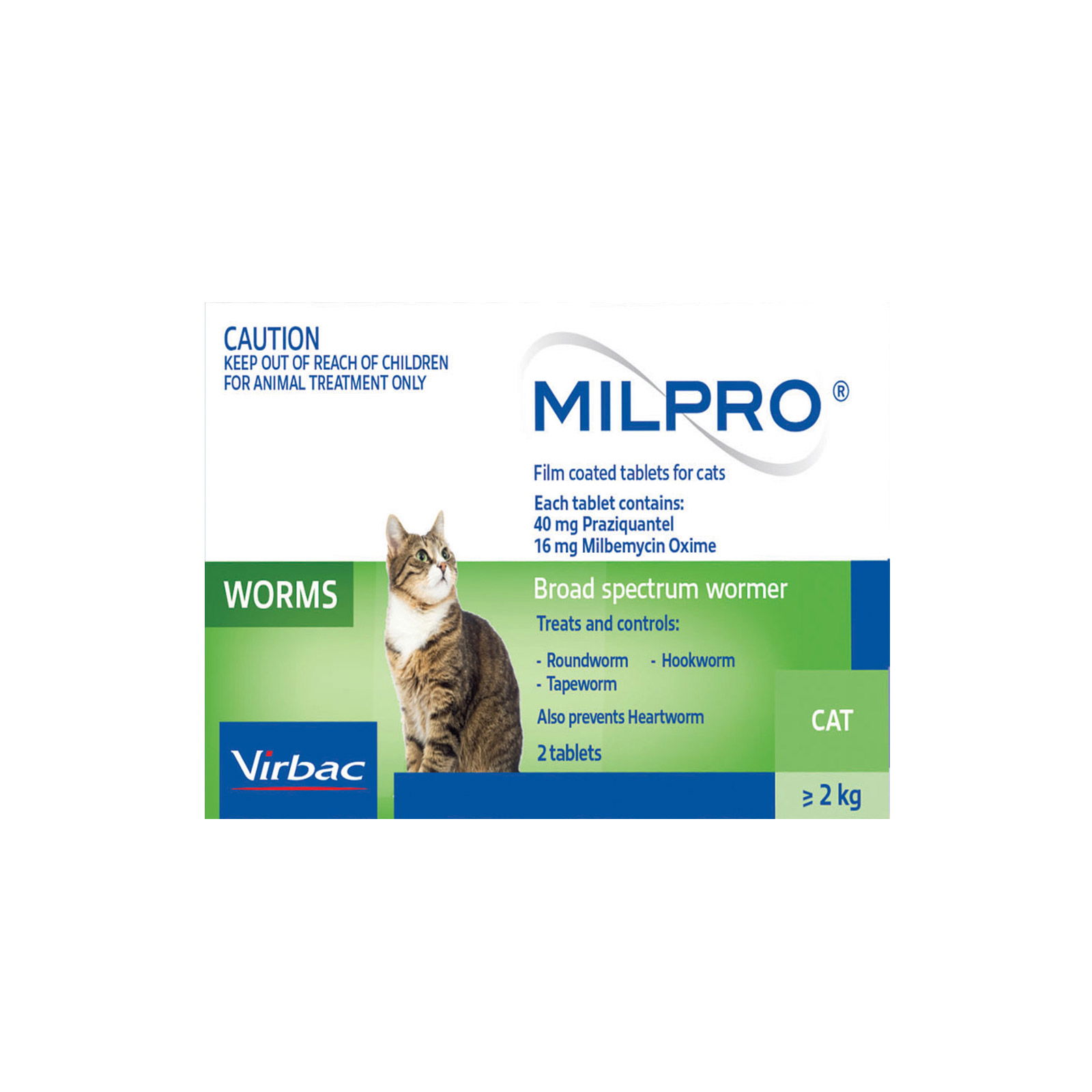 Milpro Allwormer for Cat