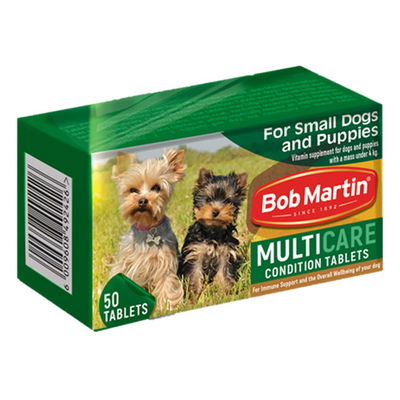 Bob Martin Multicare Condition Tablets for Small Dogs and Puppies