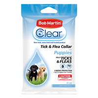 Bob Martin Clear Tick & Flea Collar for Dog