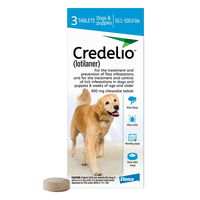 Credelio for Dogs 50 to 100 lbs (900mg) Blue