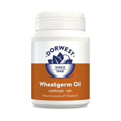 Dorwest Wheatgerm Oil Capsules for Dogs and Cats