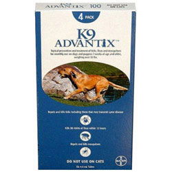 K9 Advantix for Extra Large Dogs, Blue, Over 25 Kg (Over 55lbs)