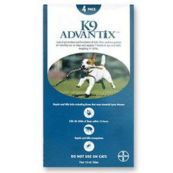 K9 Advantix for Medium Dogs, Aqua, 4 - 10 Kg (11-22lbs)