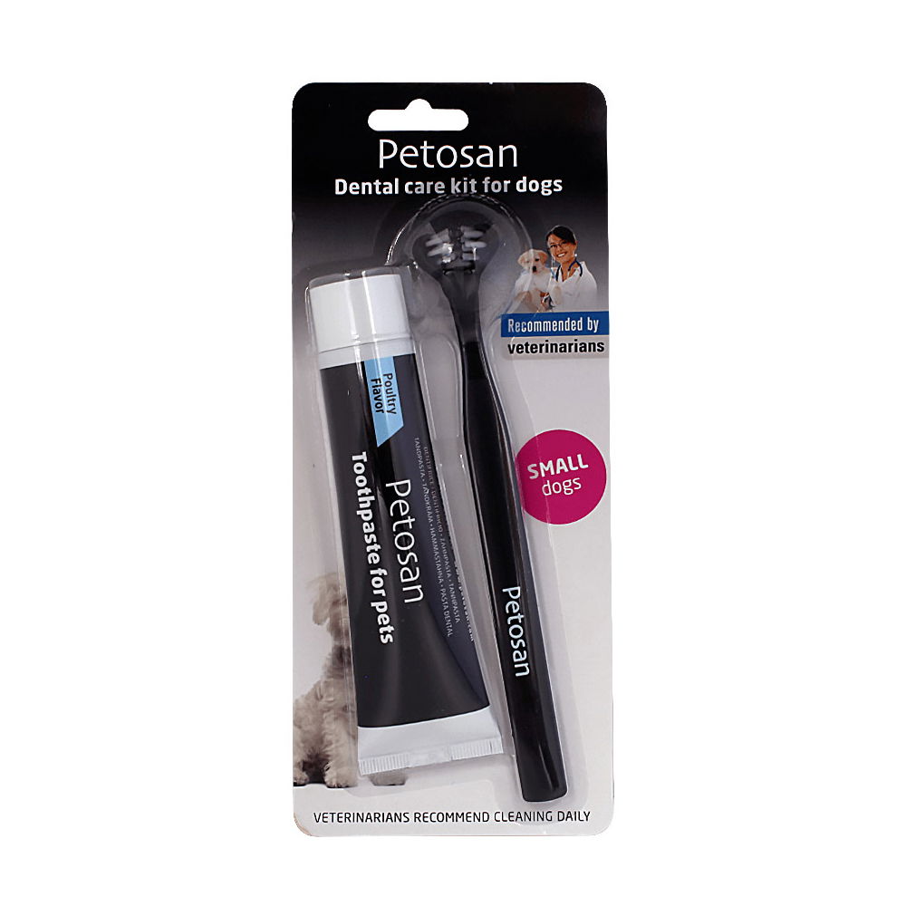 Petosan Toothpaste & Brush Kit for Pet Hygiene