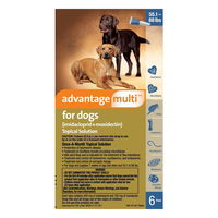 Advantage Multi (Advocate) for Extra Large Dogs, Blue, 25.1 - 40 Kg (55-88lbs)