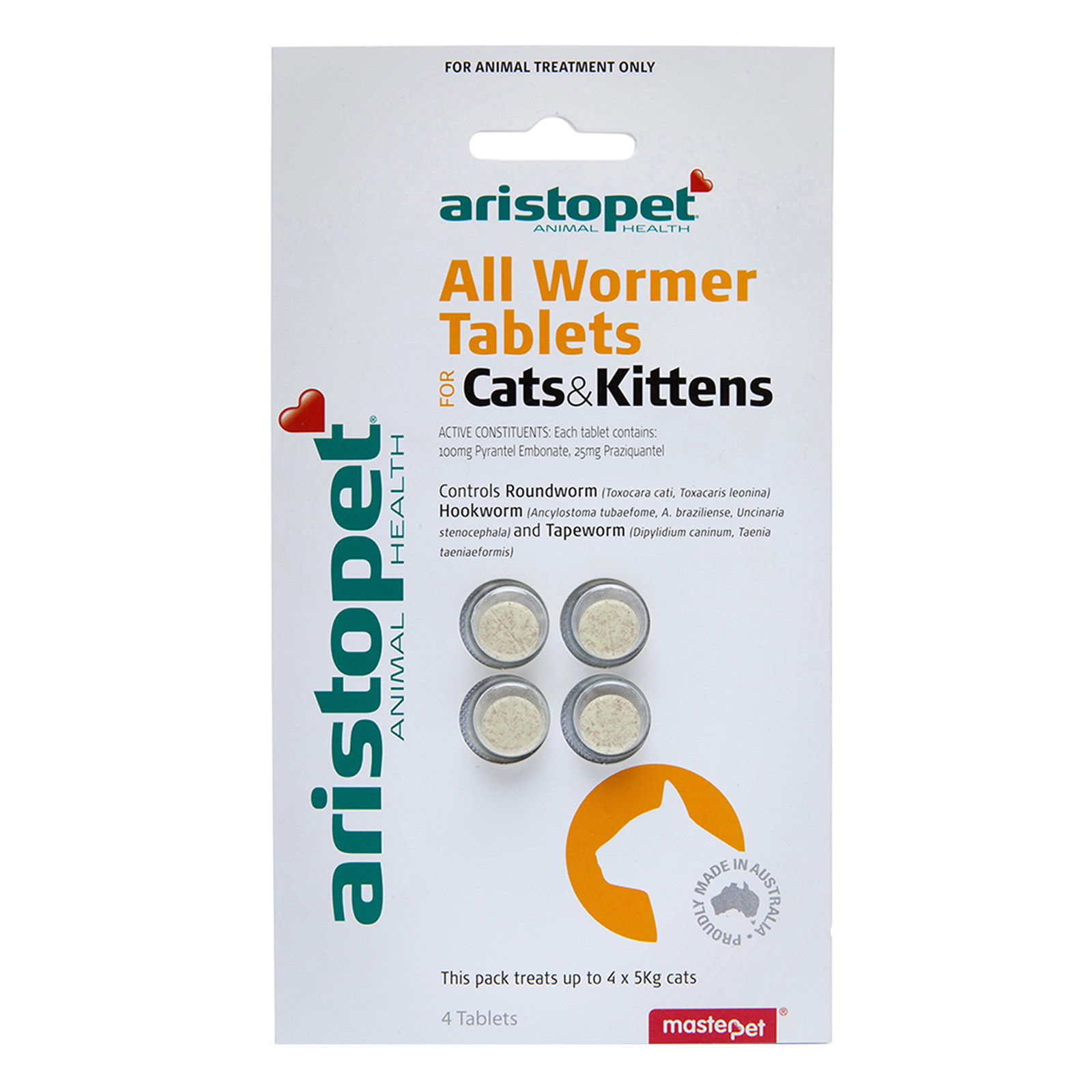 Aristopet All Wormer Tablets for Cat