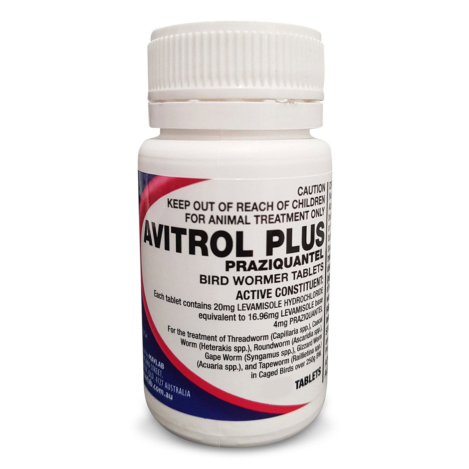 Avitrol Plus Wormer Tablets for Birds for Bird