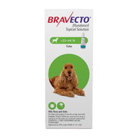 Bravecto Topical for Medium Dogs (22 - 44 lbs) Green