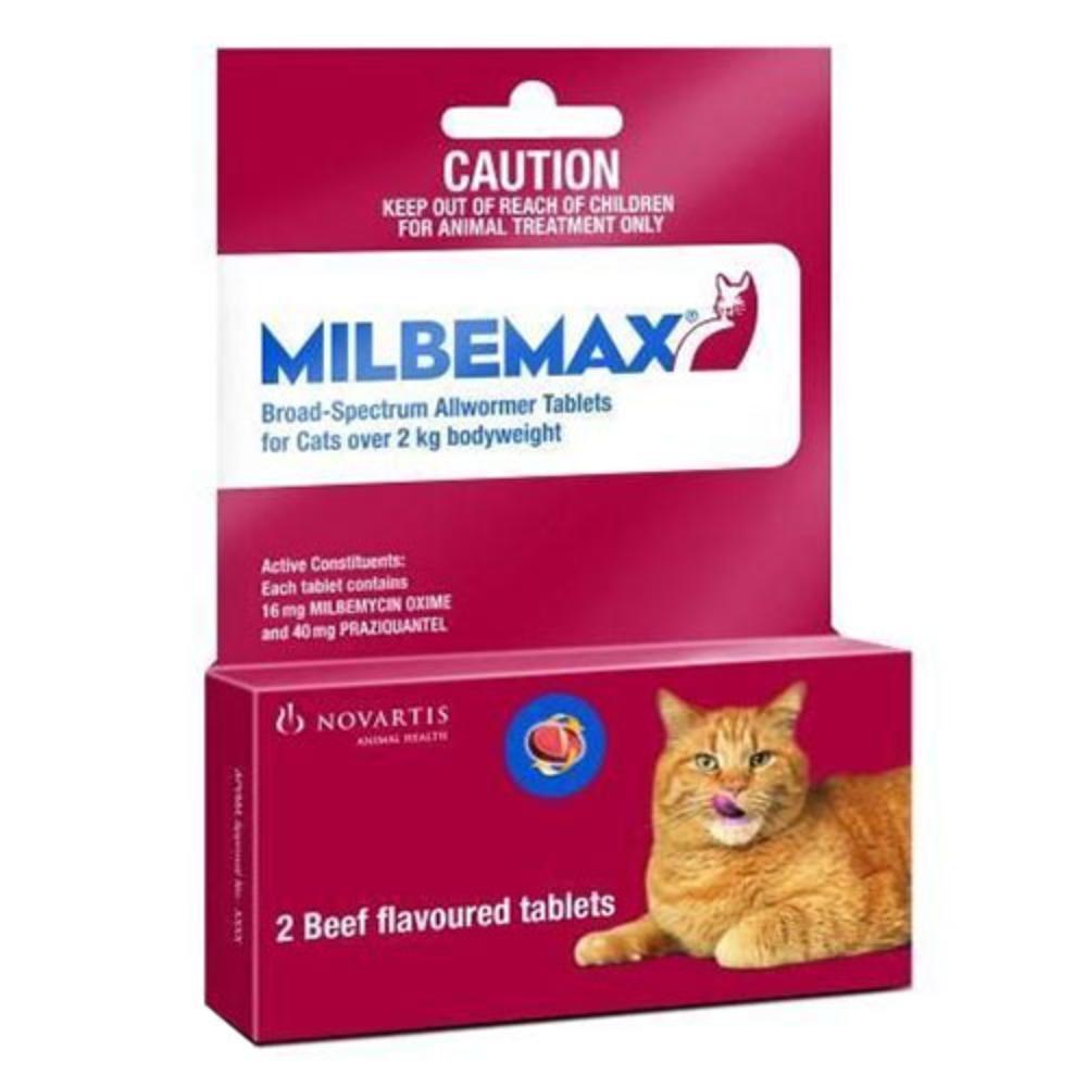 Milbemax For Large Cats Over 2Kg - over 4.4lbs