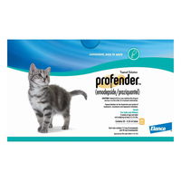 Profender for Small Cats & Kittens Up To 2.5 Kg (Up To 5.5lbs) 0.35ml