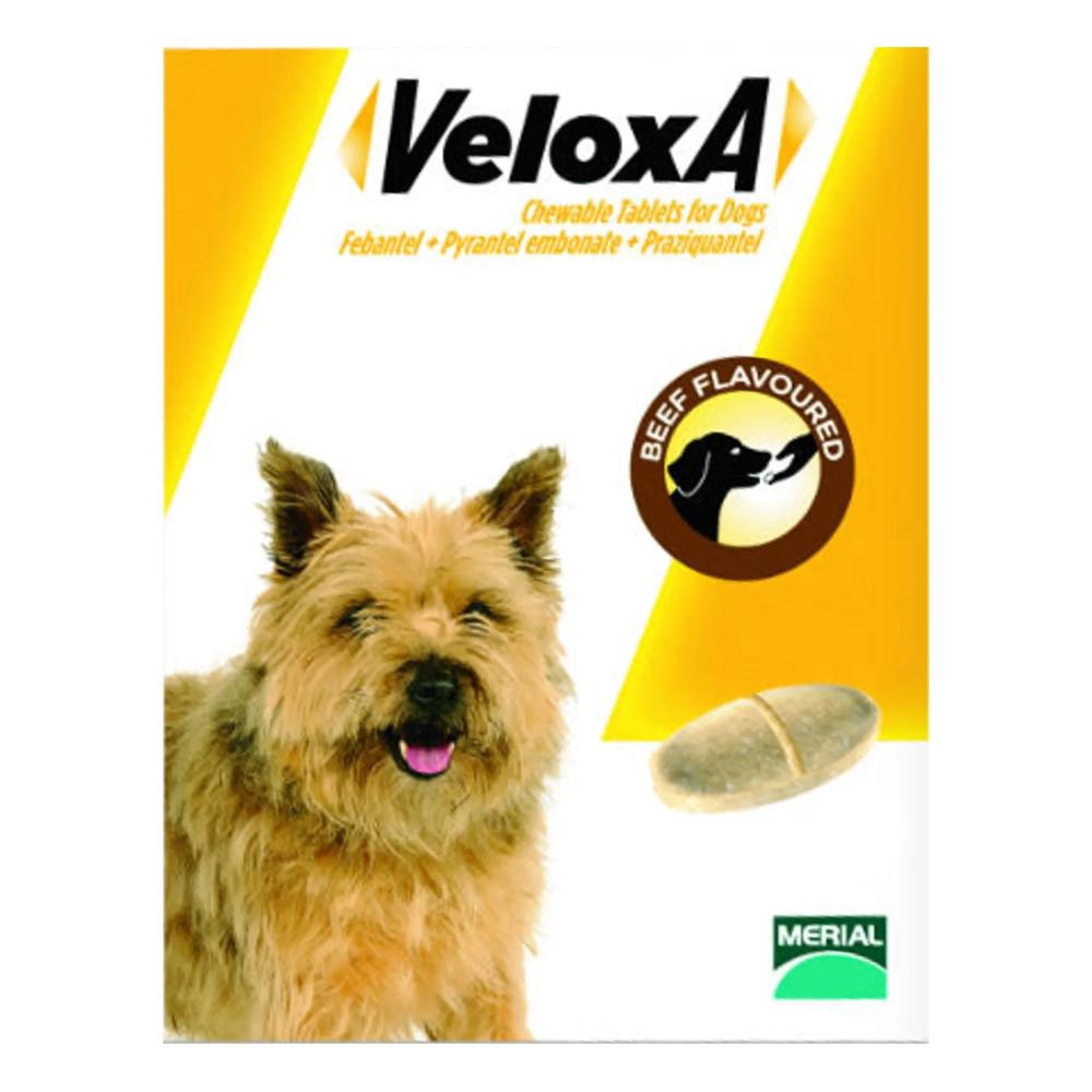 Veloxa Chewable Tablets for Small/Medium Dogs up to 10 kg